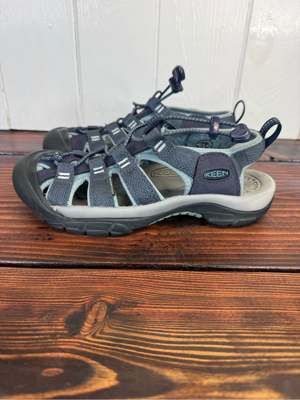 KEEN Waterproof Sport Sandals Navy Blue Women’s Size 7